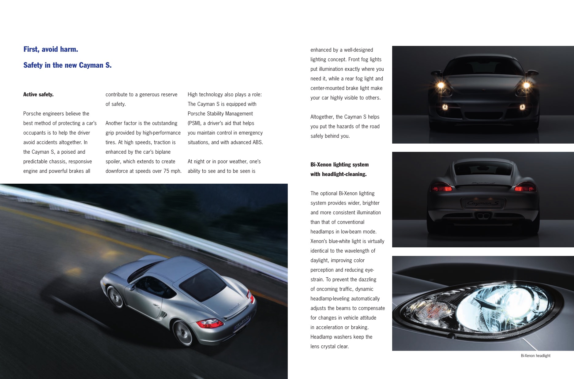 2006 Porsche Cayman S Brochure Page 9
